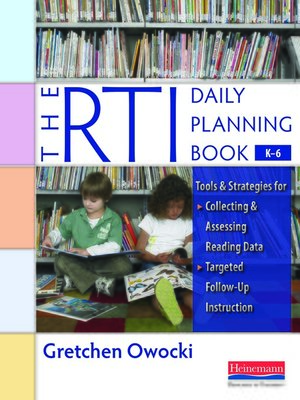 cover image of RTI Daily Planning Book K-6